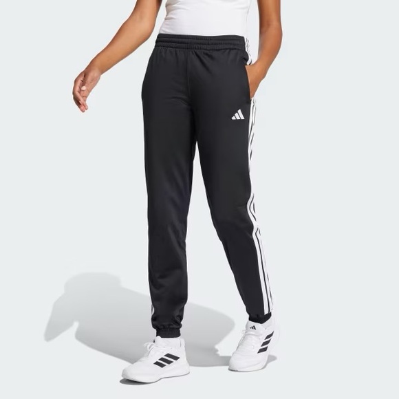 adidas Pants - Adidas Black Joggers with White Accents
